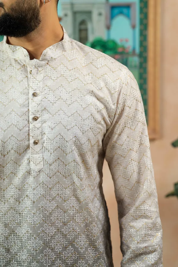 Cream__Cotton_Zari_thread_Work_with_Animal_Print_Ethnic_Set