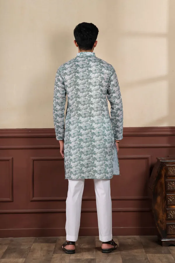 Light_Green_Linen_Digital_Print_Kurta