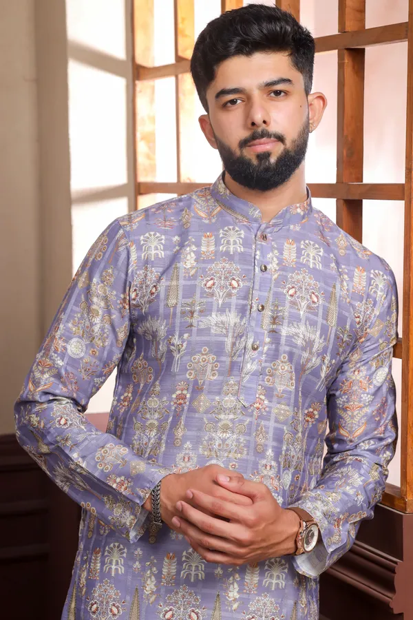 Lavender_Cotton_Digital_Print_Kurta