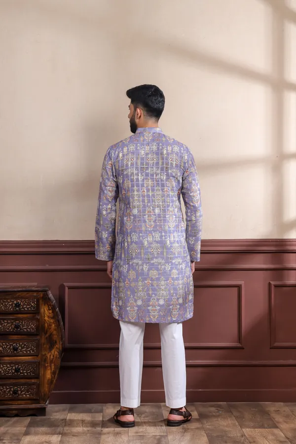 Lavender_Cotton_Digital_Print_Kurta