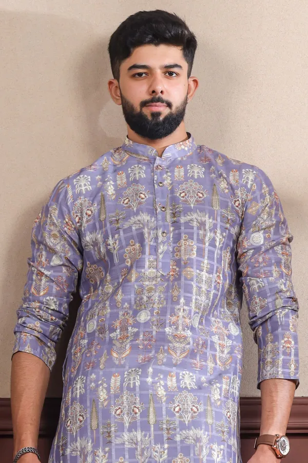 Lavender_Cotton_Digital_Print_Kurta