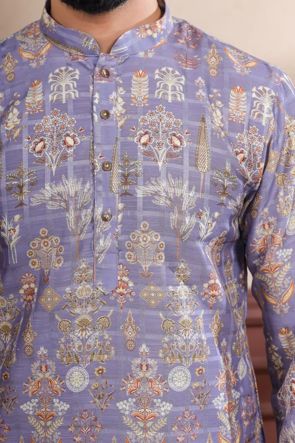 Lavender_Cotton_Digital_Print_Kurta