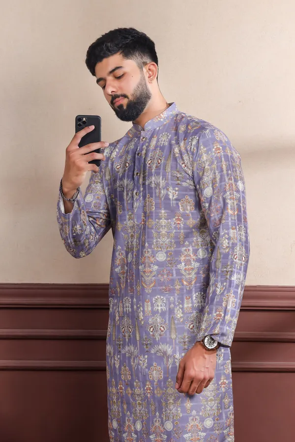 Lavender_Cotton_Digital_Print_Kurta