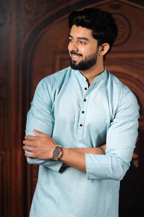 Sky_Blue_Rayon_Thread_Work_with_Sequin_Kurta