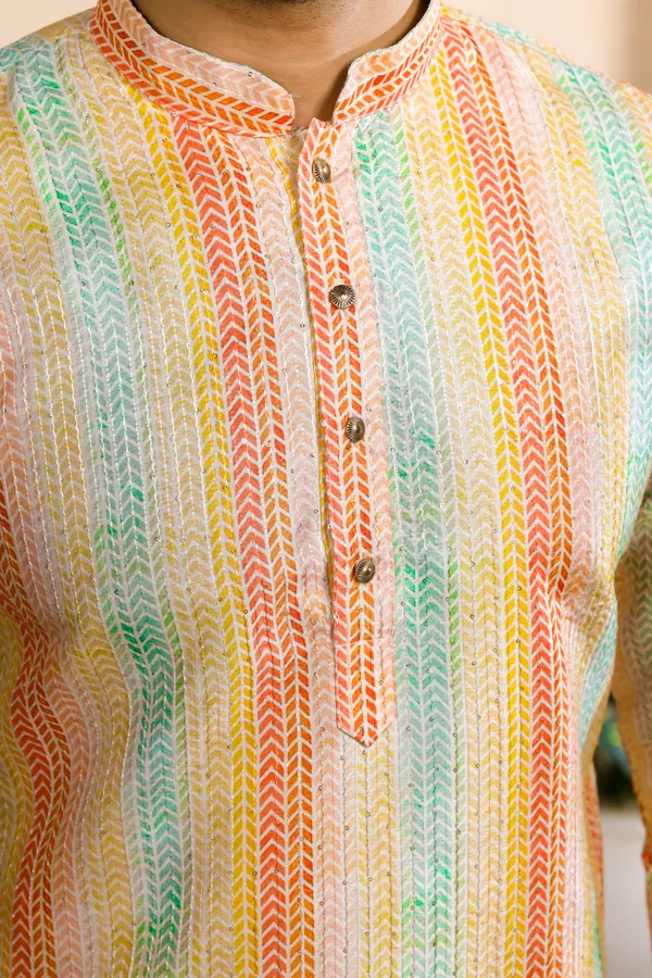 Multicolor_Silk_Sequin_Thread_With_Digital_Print_Kurta
