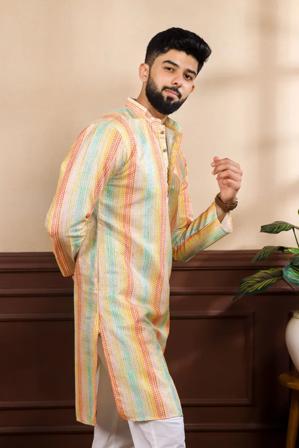 Multicolor_Silk_Sequin_Thread_With_Digital_Print_Kurta