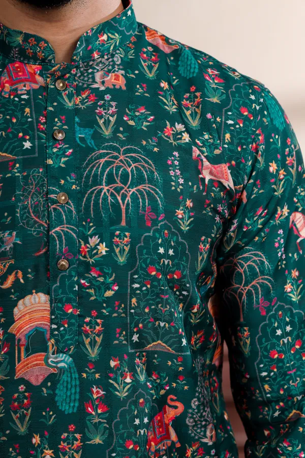 Dark_Green_Cotton_Digital_Print_Ethnic_Set