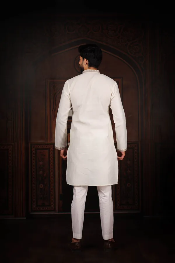 White_Cotton_Resham_Neck_Work_Ethnic_Set