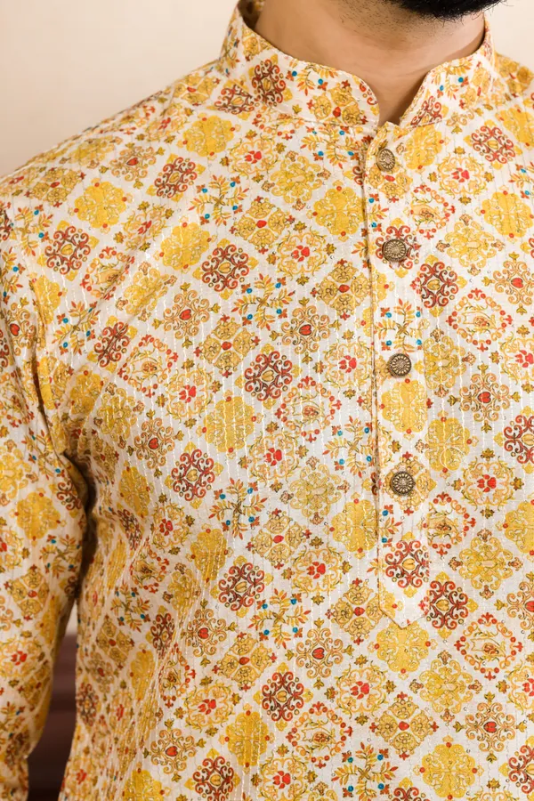 Yellow_Silk_Sequin_Thread_With_Digital_Print_Ethnic_Set