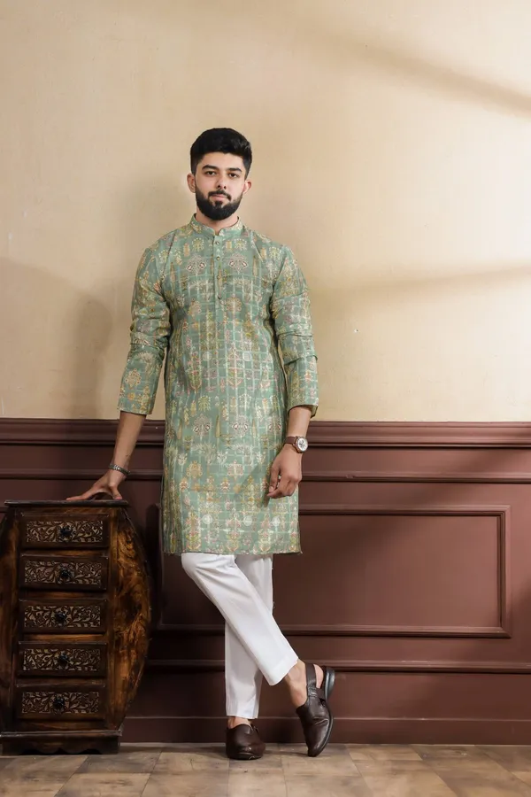 Light_Green_Cotton_Digital_Print_Kurta