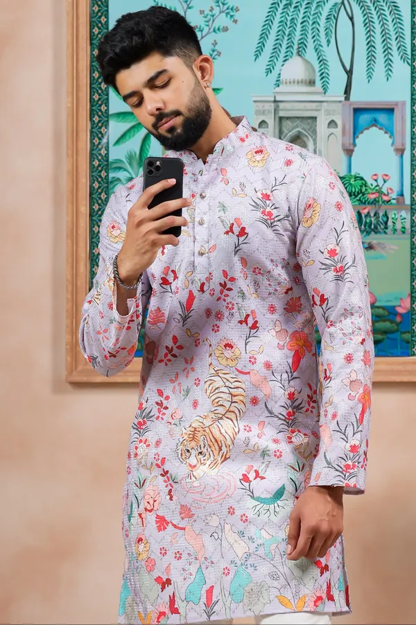 Lavender_Cotton_Zari_thread_Work_with_Animal_Print_Ethnic_Set