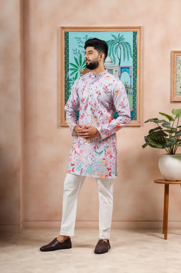Lavender_Cotton_Zari_thread_Work_with_Animal_Print_Ethnic_Set