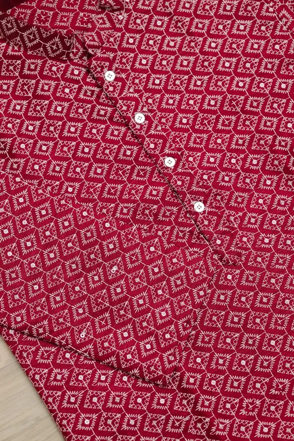 Maroon_Cotton_Silk_Embroidered_With_Sequins_Ethnic_Set