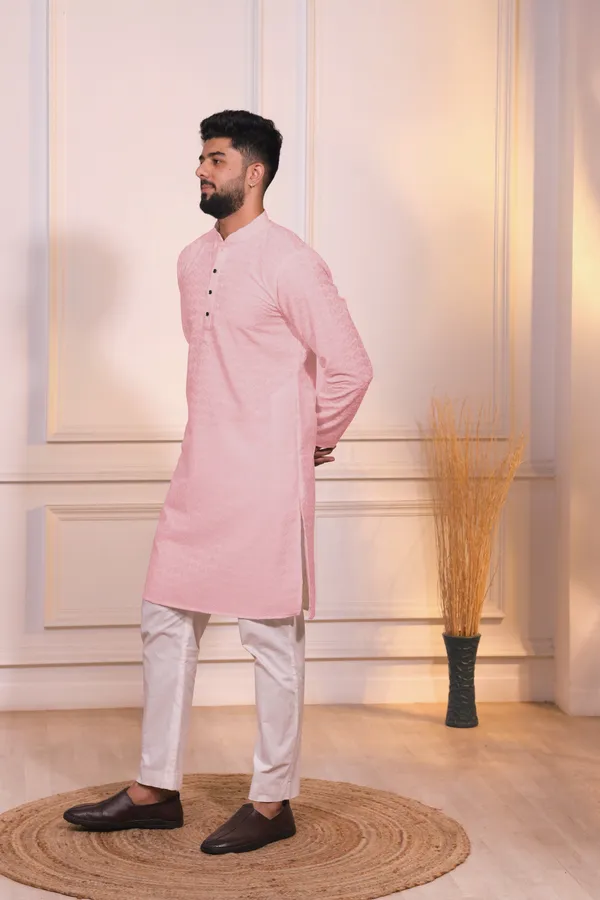 Pink_Rayon_Embroidered_with_sequins_Kurta