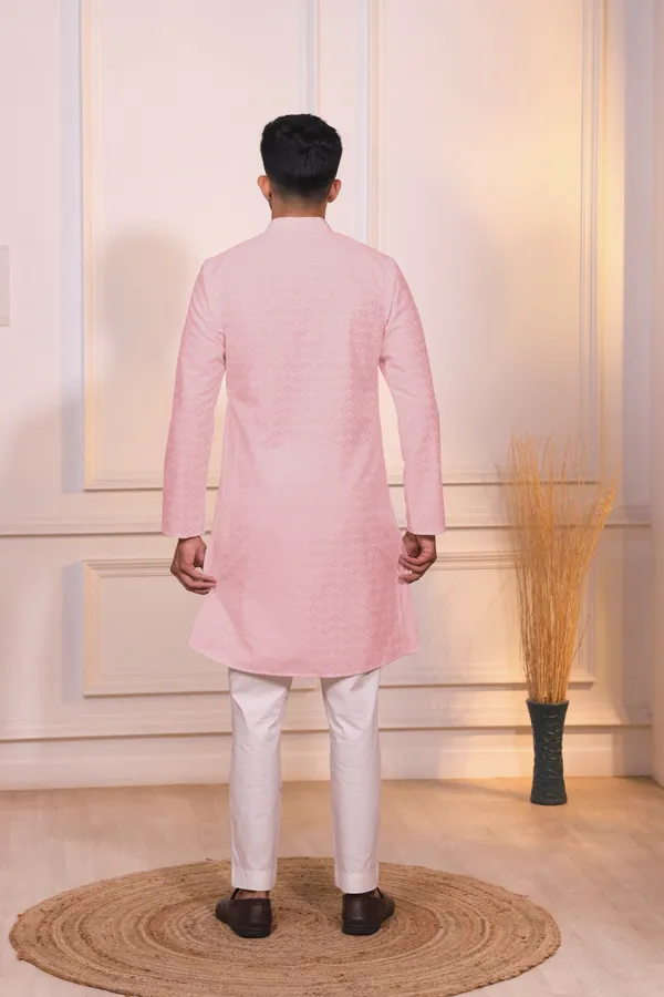 Pink_Rayon_Embroidered_with_sequins_Kurta