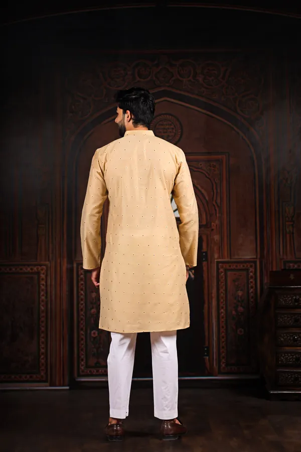 Biege_Cotton_Resham_Butti_Ethnic_Set