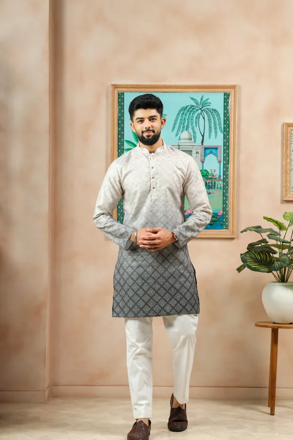 Cream_Cotton_Zari_thread_Work_with_Animal_Print_Kurta