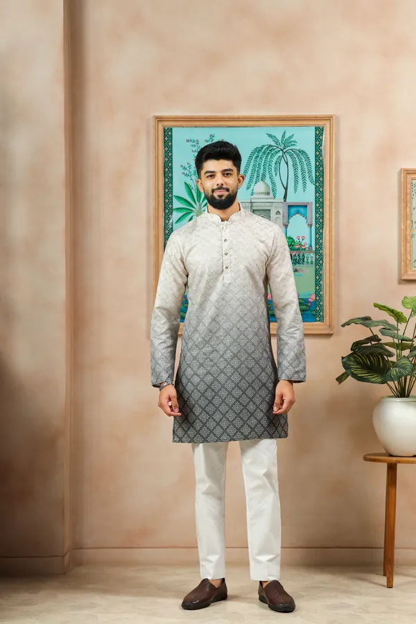 Cream_Cotton_Zari_thread_Work_with_Animal_Print_Kurta