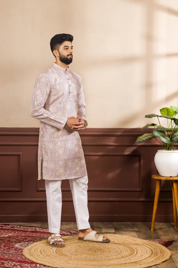 Lavender_Silk_Sequin_Thread_With_Digital_Print_Kurta