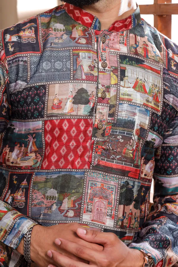 Black_Cotton_Digital_Print_Ethnic_Set