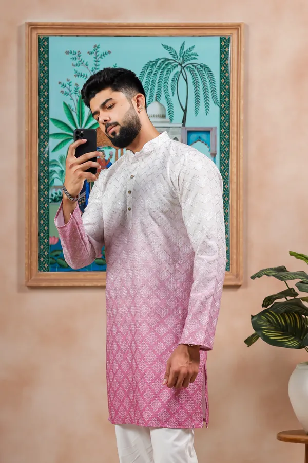 Pink__Cotton_Zari_thread_Work_with_Animal_Print_Ethnic_Set