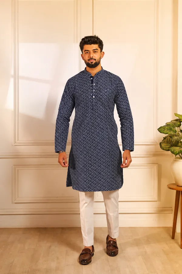 Navy_Cotton_Silk_Embroidered_With_Sequins_Ethnic_Set