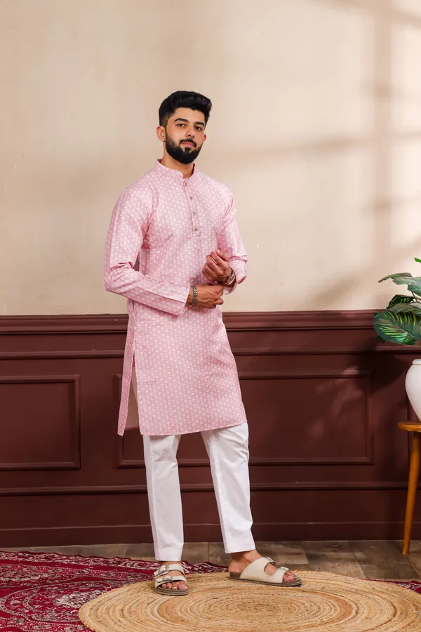 Pink_Sequin_Thread_With_Digital_Print_Kurta