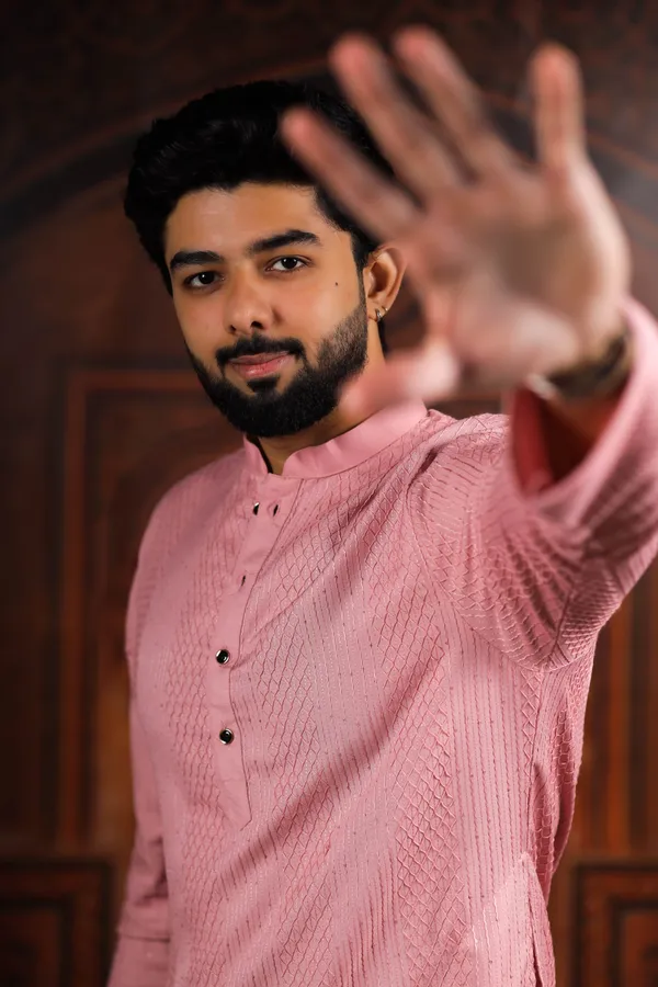 Pink_Rayon_Thread_Work_with_Sequin_Kurta