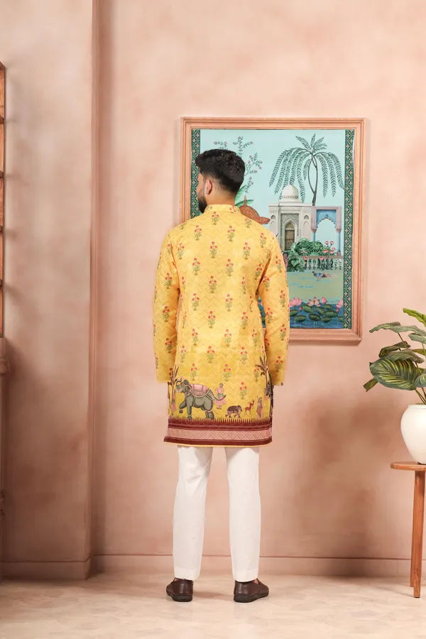 Yellow_Cotton_Zari_thread_Work_with_Animal_Print_Ethnic_Set