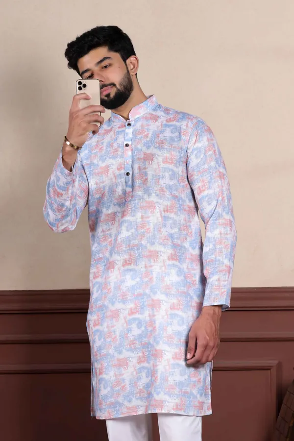 Lavender_Linen_Digital_Print_Kurta