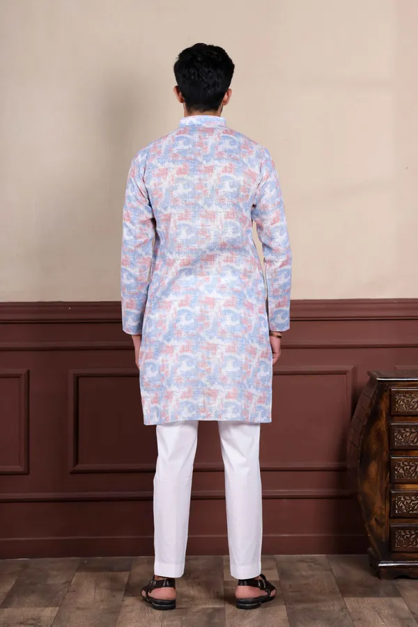Lavender_Linen_Digital_Print_Kurta