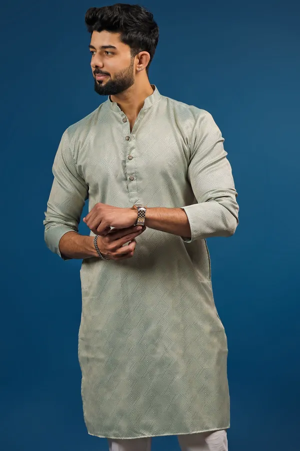 Sky_Blue_Cotton_Silk_Jacquard_Texture_Ethnic_Set