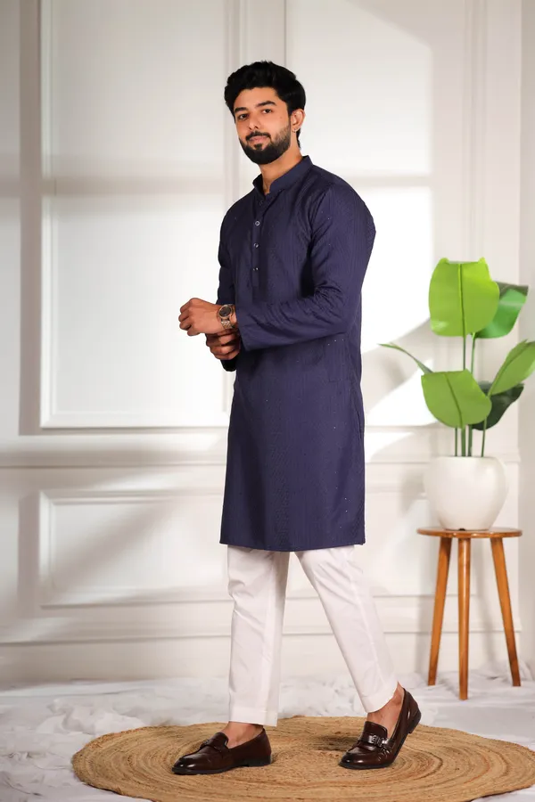 Navy_Rayon_Thread_Work_with_Sequin_Ethnic_Set