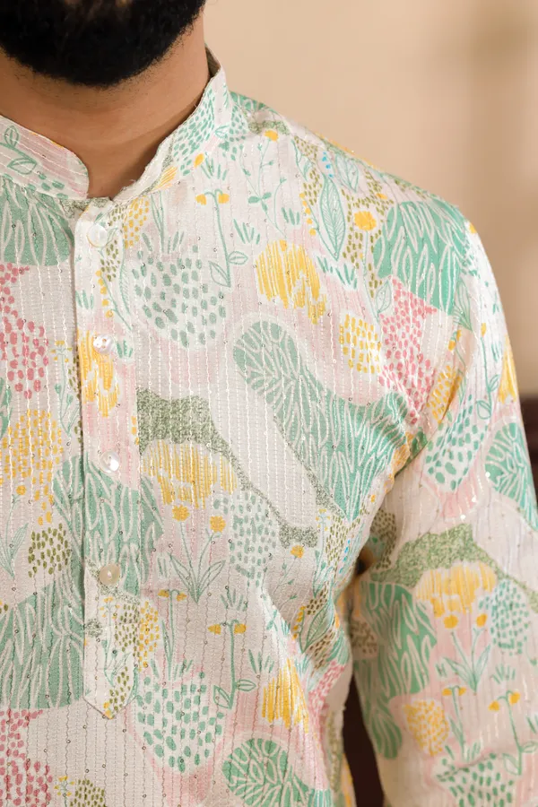 Multicolor__Sequin_Thread_With_Digital_Print_Kurta
