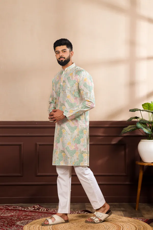 Multicolor__Sequin_Thread_With_Digital_Print_Kurta