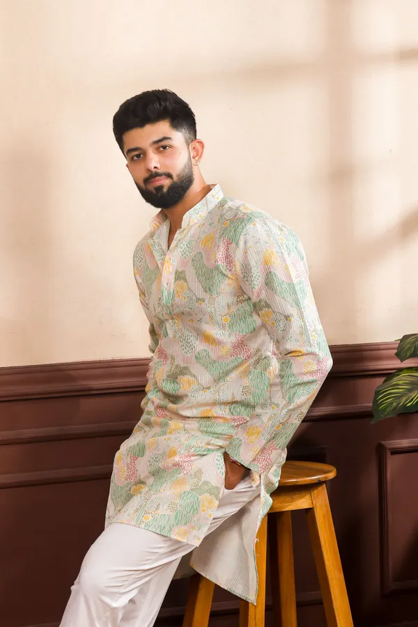 Multicolor__Sequin_Thread_With_Digital_Print_Kurta
