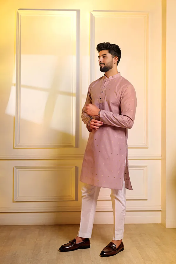 Purple_Cotton_Resham_Butti_Kurta
