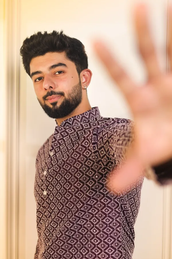 Wine_Cotton_Silk_Embroidered_With_Sequins_Kurta