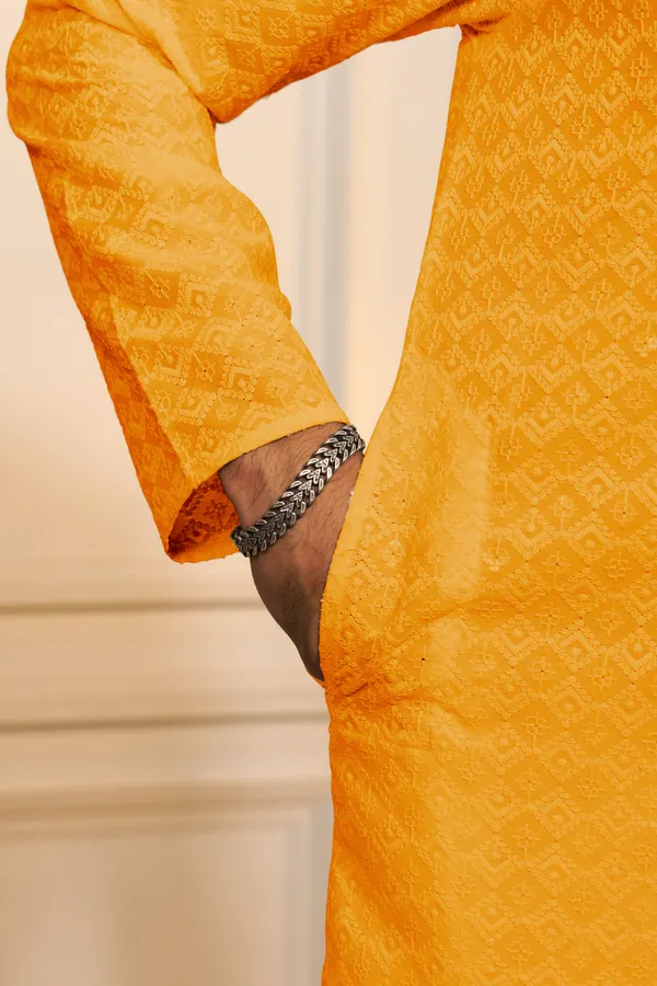 Yeloow_Rayon_Embroidered_with_sequins_Ethnic_Set