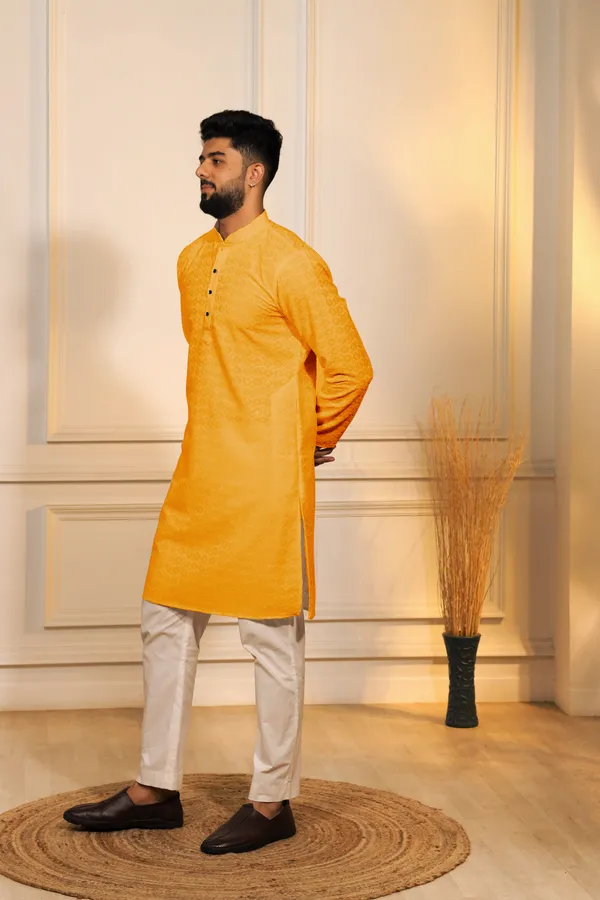 Yeloow_Rayon_Embroidered_with_sequins_Ethnic_Set