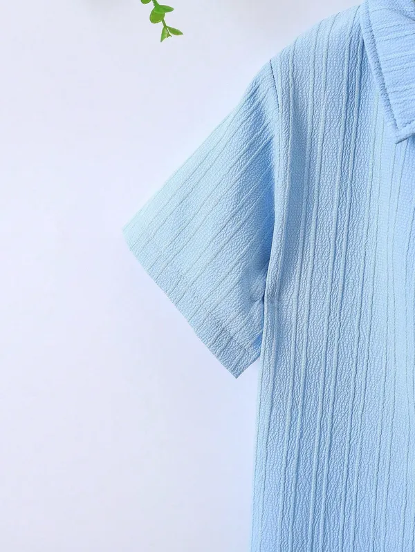 Light_Blue_Toddler_Short-Sleeve_Button_Shirt_&_Shorts_Set_For_Kids