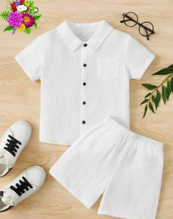 Blue_Sunset_Print_Shirt_&_Shorts_Set_For_Kids