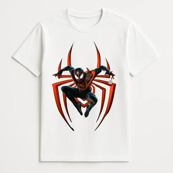 White_Shadow_Leap_Regular_Fit_Edition_T_Shirt_For_Unisex