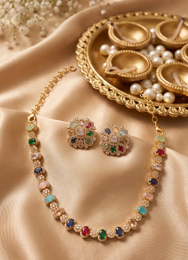 MAYRA_-_MULTICOLOR_STONE_NECKLACE_&_EARRING_SET