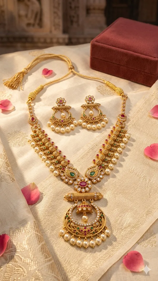 MADHULIKA_-_ROYAL_PEARL_NECKLACE_SET_WITH_EARRINGS