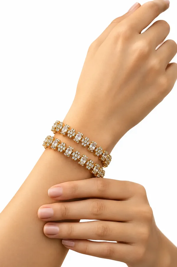 GOLD-TONE_AMERICAN_DIAMOND_BRACELET_-_CRYSTAL_WHITE