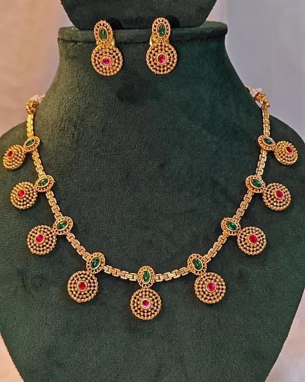 KINJAL_BEAUTIFUL_BRASS_NECKLACE_WITH_DORI