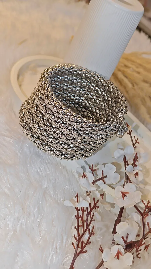 OXIDIZED_SILVER_MESH_KADA_BRACELET