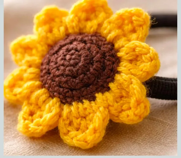 SUNFLOWER_HAIR_SCRUNCHIES_(PACK_OF_2)