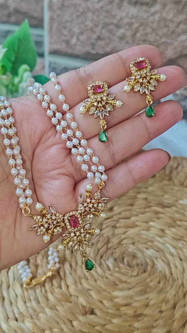 ROHINI_PEARL_NECKLACE_SET